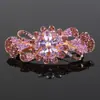 Pasador de strass estilo coreano tocado de nicho para adultos pinza de resorte para mujer clip para coleta baja parte trasera de la cabeza accesorios para el cabello simples versátiles