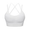 Ropa interior deportiva de yoga de alta calidad con espalda cruzada, a prueba de golpes, push up, yoga, correr, fitness, sujetador deportivo integrado