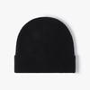 Gorro de Punto Liso de Lana para Otoño e Invierno, Estilo Unisex, Cálido para Exteriores, Engrosado, Protección para Orejas, Cortavientos, Gorro Versátil
