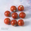 Cuentas Cerámicas Sueltas Estilo Retro 18mm Agujero Grande Redondas Cuentas de Jingdezhen Material para DIY Accesorios para Collares Joyería con Cuentas