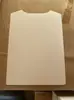 Papel cartão branco dupla face para base de roupas papelão para roupas papelão para forro de roupas T-shirt camisa dobrar roupas papelão rígido folha de papel para embalagem