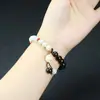 Pulsera de Garra de Gato Asada con Carbón Bodhi Natural Pulsera de Sándalo Rojo Hoja Pequeña Pulsera de Garra de Gato Asada con Carbón Libro Rojo Pulsera Bodhi de Loto
