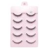 Dai Mengfei 009 Cílios Postiços Diabinho Estilo Cacheado Barbie Segmentados 5 Pares de Cílios Postiços Fornecimento Transfronteiriço