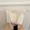 Estilo Coreano Floral de Moda Transfronteriza Gran Capacidad 2026 Colgante de Tela Nuevo Bolso Tote para el Trabajo de Mano en el Hombro Debajo del Brazo
