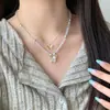 Colar de Borboleta Diário Versátil de Luxo de Alta Qualidade Design de Nicho Tendência Elegante Moda Doce Simples Corrente para Clavícula