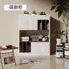 Mueble Divisor de Pantalla de Oficina Moderno Minimalista Exhibición de Doble Cara Gabinete de Archivos Gabinete de Madera de Pie