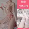 Estilo Chino Clásico Faja de Vientre Chifón Transparente Pura Tentación Lujuria Lencería Sexy Pijamas Sexy Uniforme Retro Sin Quitarse Qqny