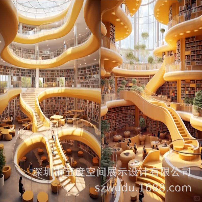 卡通乐园儿童书架