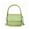 Bolso bandolera de un solo hombro simple y versátil para mujer, bolso bandolera pequeño cuadrado texturizado estilo vintage para el día a día, nuevo modelo primavera-verano para mujer
