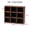Estante Pequeño Estilo Antiguo, Gabinete Simple de Madera Maciza Estilo Chino con Múltiples Compartimentos, Estante de Pared para Tetera y Juego de Té, Almacenamiento Pequeño Antiguo Estilo Antiguo