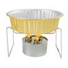 Especial para llevar Caja de Embalaje Desechable para Olla Caliente Caja de Papel de Aluminio Estilo Camping al Aire Libre Caja de Papel de Aluminio Calentable Olla Caliente Pequeña Juego Completo