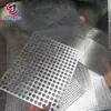 Rede de Proteção Redonda para Canteiro de Obras Tela Perfurada Galvanizada Grade de Aço Inoxidável Placa Perfurada Pedal de Construção Rede Porosa Racket
