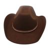 Sentido avanzado de accesorios de diamante medio sombrero al por mayor sombrero vaquero Amazon transfronterizo estilo europeo y americano británico sombrero de jazz hombres y mujeres