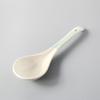 Colher grande estilo japonês colher de sopa sob esmalte cerâmica hotel máquina doméstica impressa colher de cabo longo Amazon