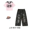 Figurinos de Performance para Crianças para 1º de Junho, Roupas Dopamina para Meninas de Dança Jazz, Figurinos da Moda Hip-Hop para Apresentações de Dança de Meninas