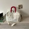 Bolsa de Viagem de Grande Capacidade para Mulheres, para Viagens Curtas, Passeios, Bagagem de Mão Leve, Bolsa de Armazenamento, Bolsa Esportiva para Fitness, Bolsa de Yoga