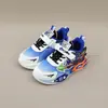 Talla 23-28 Malla Populares Tenis de Dibujos Animados para Niños Transpirables con Luces Intermitentes Zapatillas de Correr para Niños 5622