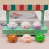 Nuevo Juguete de Comida Artificial de Dibujos Animados Cazuela Resina Accesorios Pequeños Conejo Lindo Cerdo Pegamento de Crema Accesorios para Joyería DIY