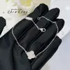 Collar Fanjia Clover de ágata negra de alta versión, oro alto, doble cara, cadena de clavícula con colgante de trébol de la suerte, pulsera de fritilaria para mujer