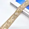 Hilo de hueso de oro transfronterizo Dai ropa escote manga cordón de encaje decorativo cuerda accesorios de ropa Hanfu al por mayor