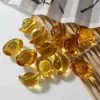 Lingotes de Oro Adornos Feng Shui Hogar Lingote Grande Adornos de Vidrio de Cristal Decoración de Riqueza Regalos de Inauguración Partículas Pequeñas