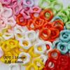 Jenga Acrílico Colorido Bolsa com Contas Pendurada DIY Artesanal Feito à Mão Pulseira Colar Brincos Acessórios de Joia Material