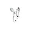 Anillo Texturizado Forma de Serpiente Selección de Arte Estilo Retro Hip-Hop Punk Anillo Pequeño de Serpiente Estilo Europeo y Americano Anillo Articulado Transfronterizo Año de la Serpiente