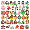Série de Natal de Alto Padrão Transfronteiriça Desenho Animado Caneta com Contas Adesivos Caneta DIY Feita à Mão Joias para Caneta Acessórios de Contas de Cola Macia