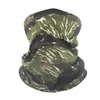 Máscara Fina para Montar Camuflaje para Exteriores Multifuncional Pañuelo Mágico Transpirable Absorbente de Sudor Bufanda de Malla para el Cuello Transfronterizo