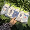 Calcetines infantiles Little Lucky People, diseño de caricatura lindo, longitud media hasta la pantorrilla, aptos para niños y niñas, calcetines deportivos para niños, nuevos estilos de otoño/invierno, disponibles al por mayor