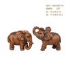Estilo chinês grão de madeira elefante resina artesanato decorações criativas para casa entrada da sala de estar presente ornamentos modernos minimalistas