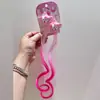 Peruca Infantil Little Pony com Tranças e Mechas, Acessórios de Cabelo Estrela de Desenho Animado Fofos para Meninas, Presilhas para Cabelo Cacheado