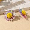 Estrella de Mar Sal Marina Pendientes Estrella de Mar Personalidad Exagerada Pendientes Estilo Vacacional para Mujer Verano Diseño Sensorial de Viaje Junto al Mar Pendientes