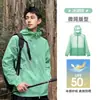Nueva Ropa de Protección Solar de Hilo Original de Seda de Hielo, Chaqueta de Piel Estilo Montaña para Exteriores para Hombres, Protección UV de Verano, Ropa Ligera de Pesca con Protección Solar