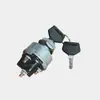 Interruptor de encendido universal modificado para vehículo agrícola de carga transfronteriza, montacargas, vehículo de ingeniería, 417, encendido de arranque, mango de plástico, llave