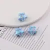Estrella de Lazo Chapada en Color Cuentas Sueltas Acrílicas Cadena de Teléfono Móvil Hecha a Mano DIY Material para Joyería con Cuentas Pequeños Accesorios