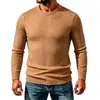 2026 Comércio Exterior Moda Masculina Europeia e Americana Slim Fit Tamanho Grande Gola Redonda Malharia Novo Estilo Malharia Casual Masculina