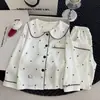 Nuevo conjunto de algodón nube para primavera y otoño, de manga larga y pantalón largo, con estampado de dibujos animados, cómodo para casa, para niños y niñas, adecuado para niños mayores y conjuntos a juego para padres e hijos
