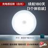 Lámpara de inducción inteligente del cuerpo humano pasillo luz nocturna desenchufada automática superbrillante pasillo de baño dormitorio hogar nuevo