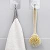 Escova de Limpeza para Panelas de Cozinha Que Não Danifica as Panelas, Escova de Limpeza Doméstica para Panelas e Louças Que Não Retém Óleo Facilmente, Escova de Limpeza para Panelas com Cabo Longo e Cerdas Macias