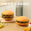 Placa Separadora de Osso de Hambúrguer Multifuncional Na Chen, Bandeja de Comida para Bebê com Design de Múltiplas Camadas, Prato de Comida para Hambúrguer