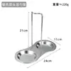Estante para cucharas de restaurante de hot pot estante para espumadera estante para cucharas de sopa de acero inoxidable soporte estante colgante para cucharas de restaurante hotel cuchara pública estante para palillos públicos reposa cucharas