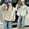 Jaqueta de Primavera para Meninas de Comércio Exterior 2026 Novo Modelo Top com Gola Alta Infantil Jaqueta de Primavera e Outono para Meninas Roupas Infantis de Comércio Exterior