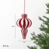 Decoración navideña estilo ins transfronteriza NUCHI, adorno colgante de bola de panal irregular, decoración de árbol de Navidad, decoración de escaparate
