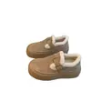 Pantuflas de algodón todo incluido para mujer, nuevo estilo 2026, zapatos esponjosos de otoño e invierno para mujer, modernos y versátiles, populares zapatos de algodón para la nieve