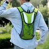 Mochila de Ciclismo Transfronteriza de Moda para Larga Distancia, Mochila con Bolsa de Agua Reflectante de Seguridad para Ciclismo Nocturno, Mochila Multiusos para Exteriores