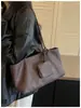 Bolsa tote de grande capacidade, estilo coreano, simples e leve, bolsa de ombro, estilosa e sofisticada, adequada para o dia a dia, uma bolsa de mão única