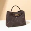 Novedad 2025 Bolso de Mano Casual con Lazo Esmerilado Moda Europea y Americana Bolso Cruzado Casual Bolso Tejido Popular en Internet de un Solo Hombro