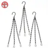 Cadena Metálica para Maceta Transfronteriza 40cm Cadena Colgante para Cesta de Flores de Jardín Cadena Colgante para Espacio Interior Cadena Colgante para Jaula de Pájaros