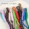 Acessórios para Joias de Paracord Coloridos Acessórios para Joias DIY Penduricalho de Bolsa Nó Romano Tecelagem Manual Material Acessórios para Bolsa